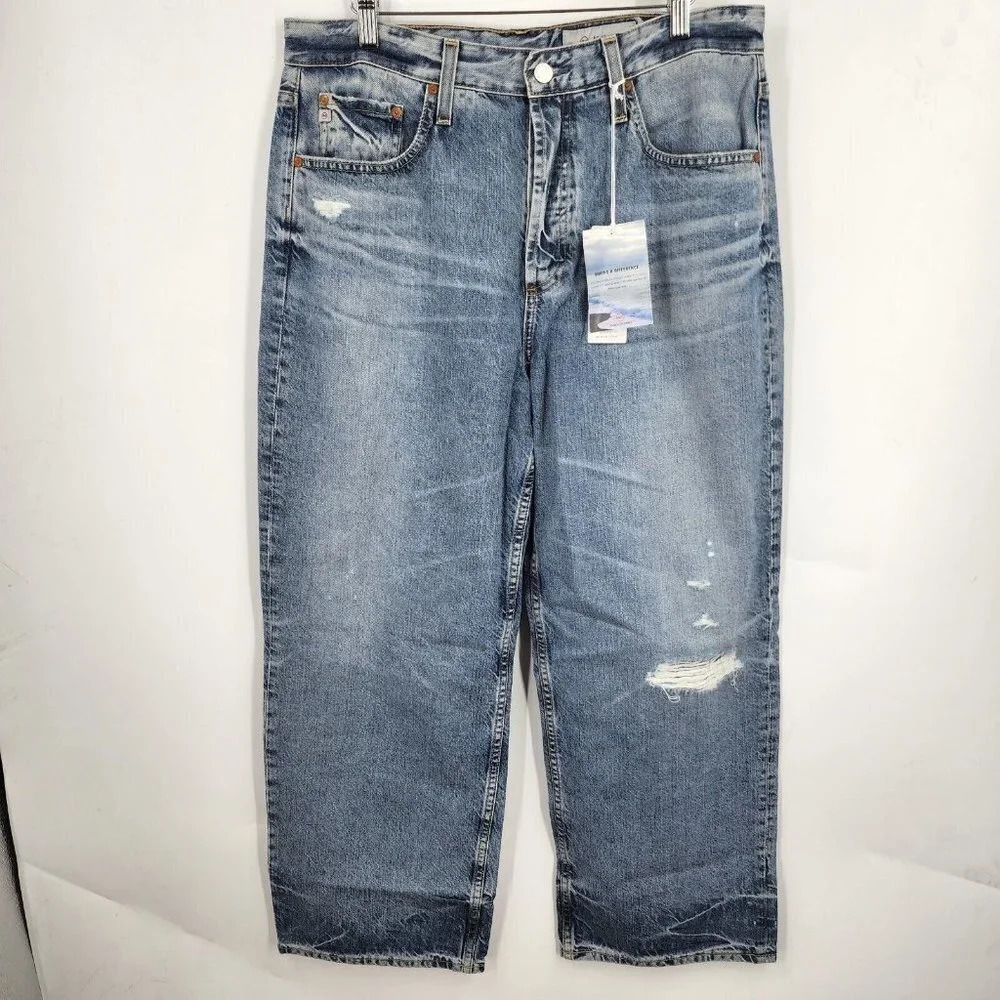AG Adriano Goldschmied Women's Knoxx High Rise Baggy Boyfriend Size 31 NWT $235
